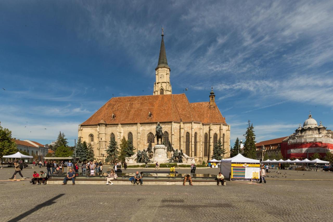 Cluj Lux Apartment Unirii Exteriör bild