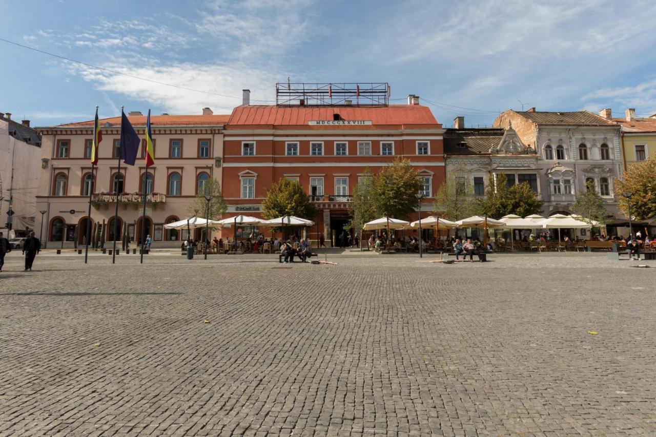 Cluj Lux Apartment Unirii Exteriör bild